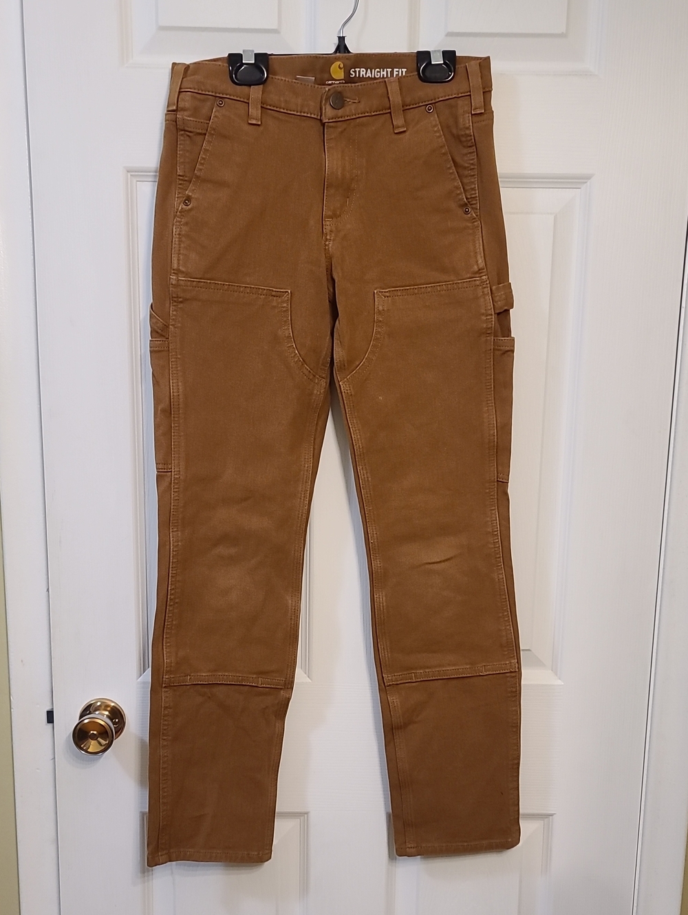 Carhartt Women's Rugged Flex Relaxed Fit Twill Double-Front Work Pants Cotton